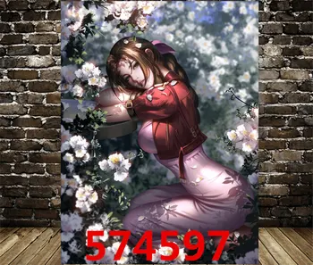 Final fantasy Igra plakat risanka Plakat Risanke Slike, Umetnine, Platno, Slike Wall Art za Dom Dekor seksi anime plakat