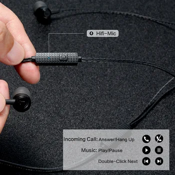 FLOVEME in-Ear Slušalke Za iPhone HI-fi Stereo Žične Čepkov Za Xiaomi Slušalke Za Računalnik Bas 3,5 mm, 1,2 M Z Mikrofonom