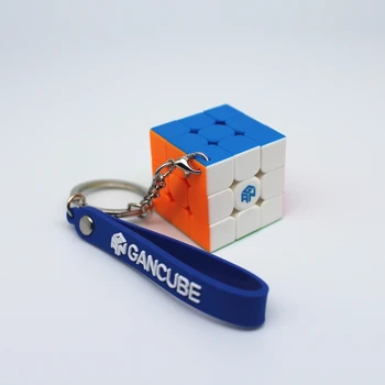 GAN330 keychain 3x3x3 kocke, sestavljanke magic cube 3x3 hitrost kocke gans kocke ključnih verige GAN 330 mini cubo magico profissional igrače