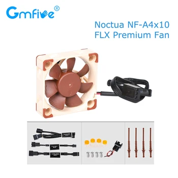 GmFive Noctua NF-A4x10 FLX Hladilni Ventilator 40X40X10 40 mm 4500 vrt. / MIN za 17,9 dB(A) Silent Fan Radiator Za Ender3 Nadgradnja 3D Tiskalnik Deli