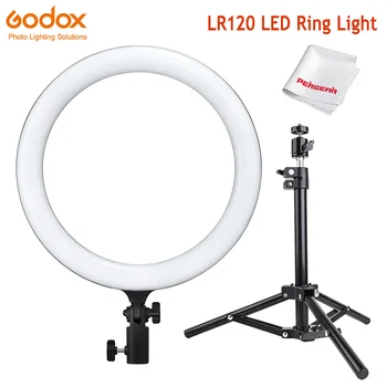 Godox LR120 12 Inch LED Obroč Svetlobe studijskega Bi-Color 3000K-6000K obročaste Svetilke za Video YouTube Ringlight Ličila Svetlobe