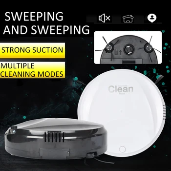 Gospodinjski USB Avtomatski sesalnik Leni Multi-Funkcijo Metla Samodejno Čiščenje Robot ponovno Polnjenje Smart Pometanje Vakuumske