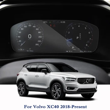 GPS Navigacijski Zaslon Jekla Steklo Film Za Volvo XC40 2018-Danes TPU nadzorna plošča Zaslon Film Avto Nalepke, Dodatki