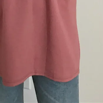 Harajuku Trdna Svoboden Dolg Rokav T-majice Ženske Sweet Candy barve majica korejski Slog Preprosto belo majico tees Moda vrhovi