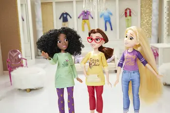 Hasbro Disney Princesa Udoben Moštva Belle, Film Lutka z Udoben Oblačila in Dodatki za Otroke darila