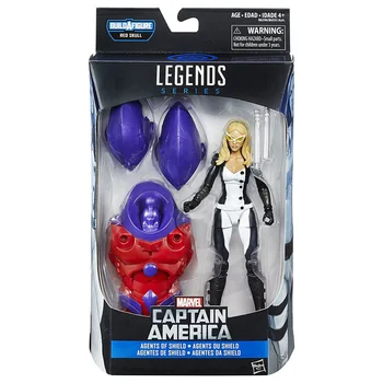 Hasbro Marvel Avengers X MOŠKIH Legende Serie Captain America Taskmaster Crossbones Mockingbird Cottonmouth Akcijska Figura Model Igrača
