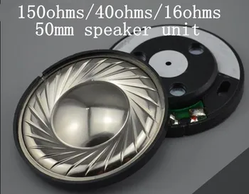 Hi-fi 50mm Kompozitov Titana film composite membrana zvočnika enota 1pair=2pcs