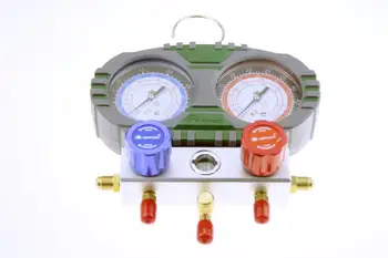 Hladilno sredstvo in zobno merilnik tlaka Orodje za Popravilo Armature Merilnik Nastavite s Cevjo za Gospodinjstvo in klimatske naprave HS-S60-102
