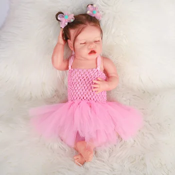 Hoomai Polni Silikona Telo Prerojeni Baby Doll Igrača Za Dekle Vinil Novorojenčka Princesa Bebe Spremljevalni Igrača
