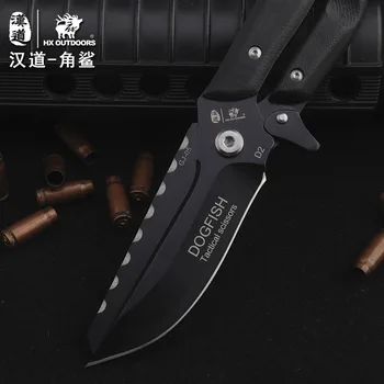 HX na PROSTEM preživetje večnamenski nož, škarje z dvojnim namenom D2 rezila visoke trdote nož za lov pripomoček Noži ročno orodje