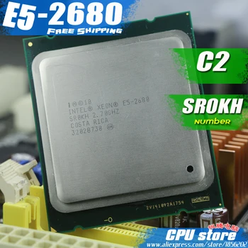 Intel Xeon Processor E5-2680 C2 SR0KH 20M Cache/2.7/GHz/8.00 GT/s E5 2680 LGA 2011 E5 2680 Osem Jedro, prodaja razdaljo 2670