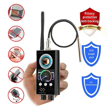 IR RF Laser Detektor T9000 Anti Spy Kamera Skrita Kamera Optičnega WiFi Signala GPS Radio GSM Telefon Tracker Finder Zasebnega varovanja