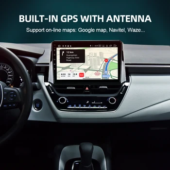 ISUDAR Avto IPS Radio Za Toyota Corolla 2018 2019 Android Autoradio Večpredstavnostna GPS DVR Kamera Glasovni Nadzor USB ne 2 din V57S