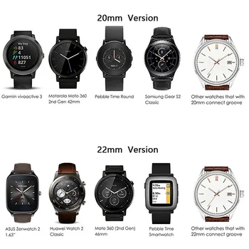 Iz nerjavečega Jekla WatchBand 18 20 mm 22 mm Zamenjava za samsung watch 3 41mm 45mm za Samsung Prestavi S2 Klasičnih S3 Meje Classic