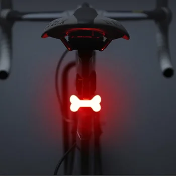 Izposoja Svetlobe USB Charge Kolo LED Bliskavica Rep Zadaj Rep-žarnica Žarometov Kolesarske Luči za Gore Bike