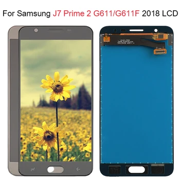 J7 Prime 2018 G611 LCD zaslon Za Samsung Galaxy J7 Prime 2 2018 G611 G611F LCD-Zaslon, Zaslon na Dotik, Računalnike Skupščine Zamenjava