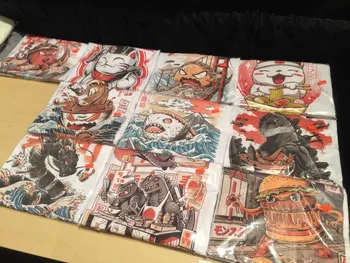 Japonska manga Hobotnica kaiju TAKOYAKI Harajuku t-shirt femme 2019 poletje nove priložnostne kratek rokav anime majica s kratkimi rokavi ženske