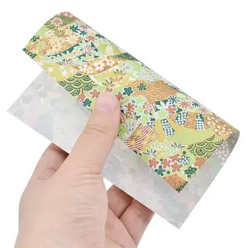 Japonski Origami Zložljiva Obrti Papir Cvet Potiskane DIY, zaradi Česar Album Papirja Barvno Mešanje