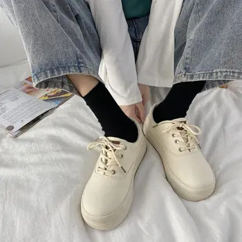 Japonski študent sweet lolita čevlji letnik krog glave college Ravno Platforma čevlji srčkan bowknot kawaii čevlji loli cosplay