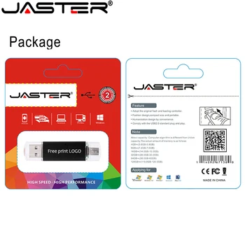 JASTER USB 2.0 OTG Barvita Flash Memory Stick 16GB 32GB 128GB Pendrive 64GB U Disk USB Flash Drive Za Računalnik/Android Telefon