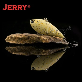 Jerry Shudder Vibracije Lipless Crankbait Vab Enotni Kavljem Rožljanje VIB Težko Vabe 40 mm 4g Wallaye Ščuka Pesca Rock Ribolov
