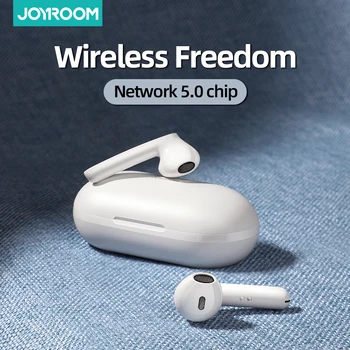 JOYROOM T09 TWS Brezžične Bluetooth Slušalke 5.0 v Uho Pravi Brezžični Čepkov Slušalke Stereo Bluetooth Slušalke W/ Mic Za Telefon