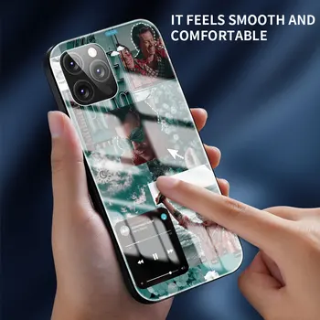 Kaljeno Steklo Primeru Telefon Za iPhone Mini 12 11 Pro X XS Max XR SE 2020 7 8 6 6S Plus Eno Smer Težko Pokrivajo Coque Funda