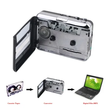 Kasetofon snemanje predvajalnik Prenosni USB Kasetni Predvajalnik Zajemanje Kasetni Diktafon Pretvornik Digitalni Zvok Predvajalnik Glasbe DropShipping
