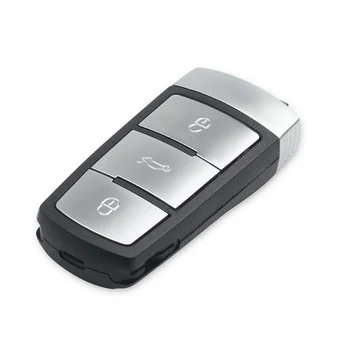 KEYYOU 3C0959752BA 3BT brez ključa Nerezane Smart Remote Key Fob 433MHZ ID48 Čip Za VolksWagen VW Passat B6 3C B7 Magotan CC Avto Ključ