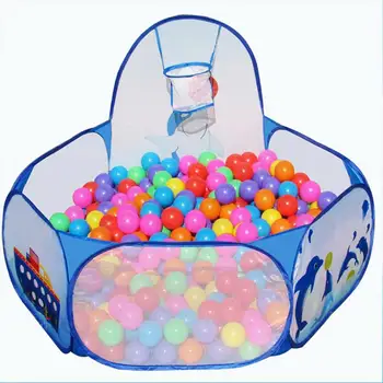 Kid-Ball-Pit-Basketball-Hoop-6-Months-Child-Toddler-Ocean-Pool-Tent-Boys-Girls-Healthy-Popup-Dolphin-Play-Tent-Only-Tent