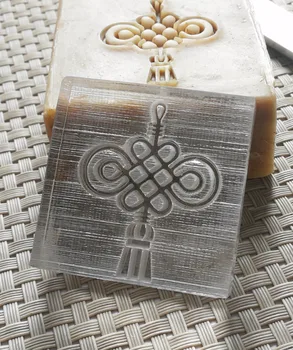Kitajski vozel vzorci ročno izdelana mila žig plesni mini diy naravne vzorce 3-5 cm