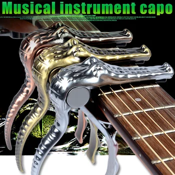 Kitara Capo Krokodili Posnetek Vpenjanje Pribor za Akustični Folk Električna Kitara ZJ55
