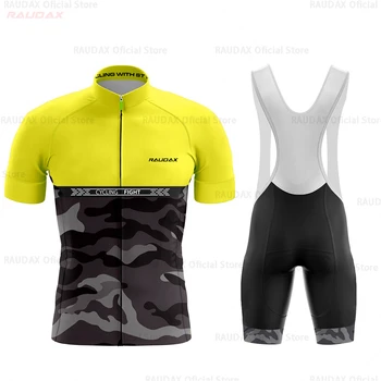 Kolesarjenje Oblačila za Moške Kolesarske hlače, Hlače z Oprsnikom Scottes-Rc Kolesarski Dres Mtb Ekoies-RC Camuflaje Maillot Ciclismo Hombre Largo Skinsuit