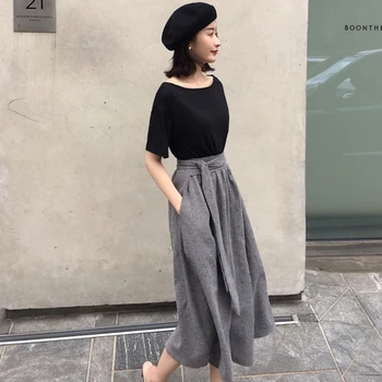 Korejski Mozaik Slog Lady Obleko 2019 Ženske Maxi Obleke Urad Dama Letnik Poletni Ženska Moda Obleko Vestiods Črto Robe