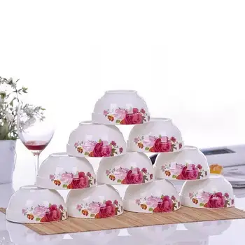 Korejski Mutfak Malzemeleri Saladier Riž Cuenco Cocina Jedi Iz Porcelana Ploščo Tigela Juha Servis Ceramica Keramične Sklede