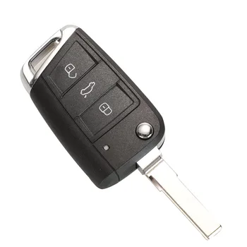 Kutery z/brez brez ključa šel avto ključ za Daljinsko 434MHz MQB za VW/VOLKSWAGEN Golf 7 MK7 Touran Polo Tiguan