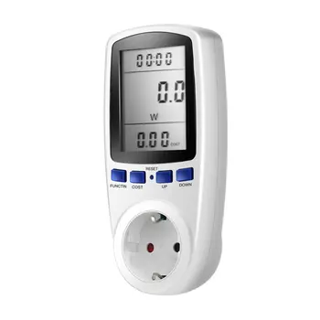 KWE-PMB01 Vtičnico Priključite Digitalni Napetost Wattmeter Poraba Energije W Energijo Merilnik AC Električne energije Analyzer Monitor