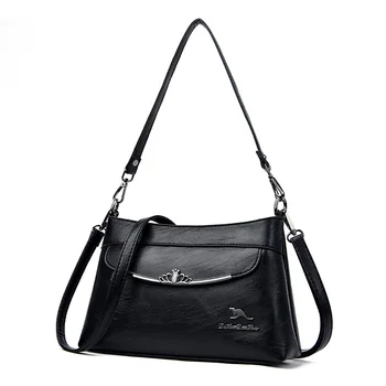 LANYIBAIGE luksuzne ročne torbe ženske torbe oblikovalec visoko kakovostnega usnja messenger bag priložnostne ramenski crossbody torbe za ženske