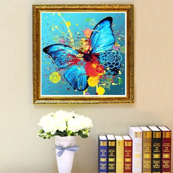 LaoJieYuan najlepše darilo za sodelavce metulj polni sveder kvadratnih diamond slikarstvo diamond vezenje doma dekoracijo