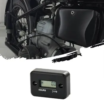 LCD Induktivna kosilnica ATV motocikel nepremočljiva timer, Digitalno Uro Meter Za jet ski Moto motorne sani Morskih ATV kosilnica