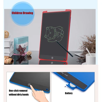 LCD Pisni obliki Tablet 12 palčni Digitalni Risanje Elektronskih Rokopis Sporočilo Grafike Odbor Otroci Pisanje Odbor s Pisanjem Pisalo