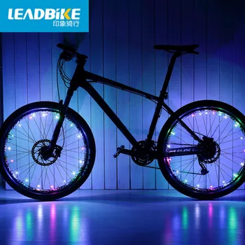 Leadbike Kolesarske Opreme, 20LED Super Svetla Gorski Cesti Kolo Lahka Nepremočljiva USB Polnilne Kolesarjenje Govoril Lučka