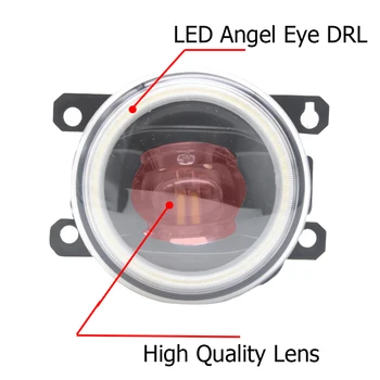 LED Luči za Meglo Cut-Line Objektiv za Peugeot 301 2012 2013 2016 2017 2018 2019 2020 Angel Eye DRL Dnevnih Luči