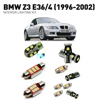 Led notranje luči Za BMW z3 e36/4 1996-2002 7pc Led Luči Za Avtomobile razsvetljave, komplet avtomobilske žarnice Canbus brez Napak