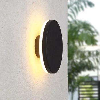 LED stensko luč na Verandi luči Sodobnih Nepremočljiva IP55 za kopalnico, vrt, zunanja razsvetljava dekoracija Aluminija stenska svetilka LED 10w