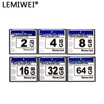 LEMIWEI CF Kartica Pravi Shranjevanje 2GB 4GB 8GB 16GB 32GB 64GB CF Kartica Mimo H2testw Pomnilniško Kartico Compact Flash Kartice Class10 za Kamero