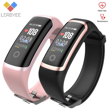 Lerbyee M4 Pametna Zapestnica Srčnega utripa Bluetooth Fitnes Tracker Watch Kalorij Klic Opomnik Smart Pasu za Vožnjo Šport