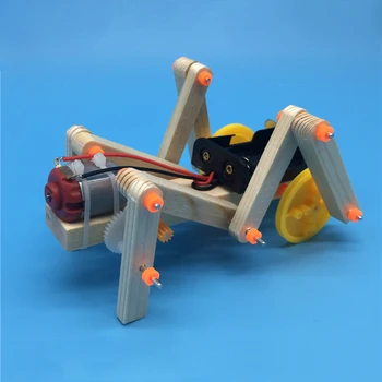 Les Insektov Stavbe za Vgradnjo DIY Žuželke Materiala Nastavite 3D Sestavljanje Lesenih Insektov Puzzle Ustvarjalno Izobraževalne Znanosti Preizkus Igrače
