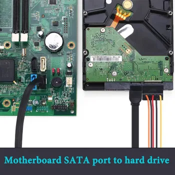 LF88 SATA Kabel convertidor adaptador de disco duro par 2,5 