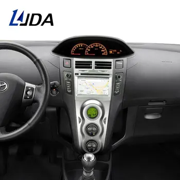 LJDA Android 10.0 Avto DVD Predvajalnik Za Toyota Yaris 2005-2011 Wifi, GPS Navigacija Stereo 2 Din avtoradio 4G+64 G Večpredstavnostna DSP IP